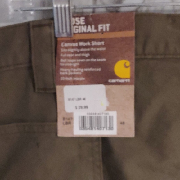 Men's Carhartt shorts NWT - Picture 3 of 5